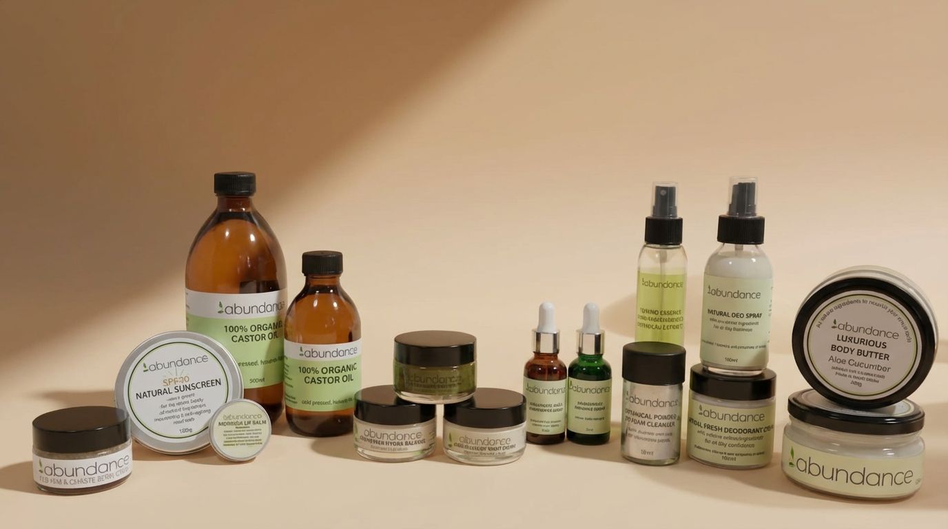 Abundance Skincare Product Range